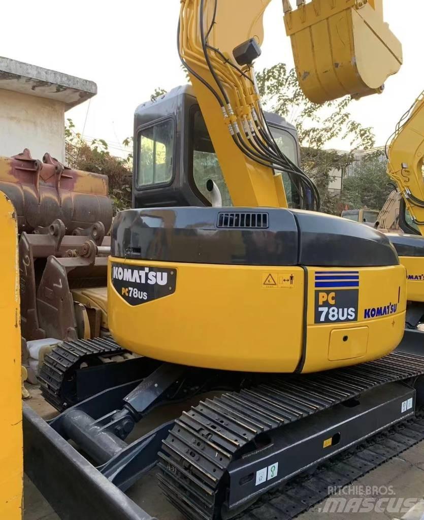 Komatsu PC 78 Vidutinės galios ekskavatoriai 7-12 t