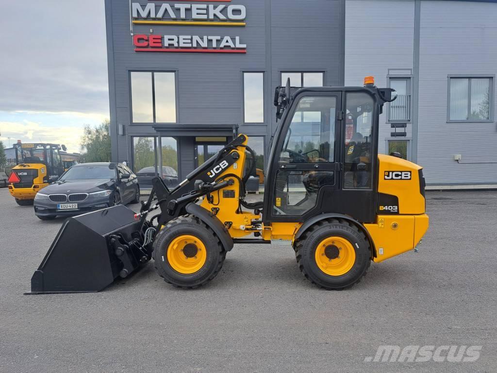 JCB 403 Daugiafunkciniai pakrovėjai