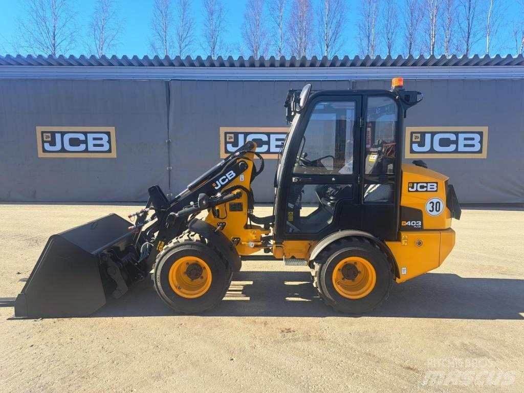 JCB 403 Daugiafunkciniai pakrovėjai