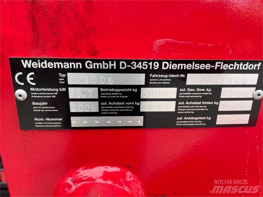 Weidemann 3006 Naudoti ratiniai krautuvai