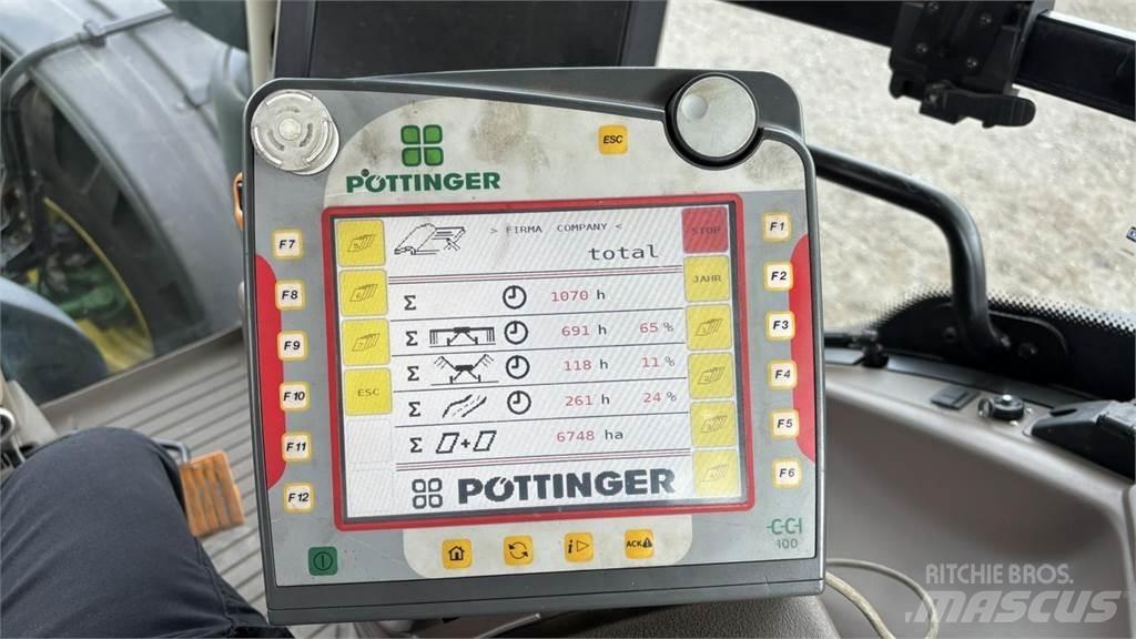 Pöttinger Top 1252 Grunto gramdymo technika