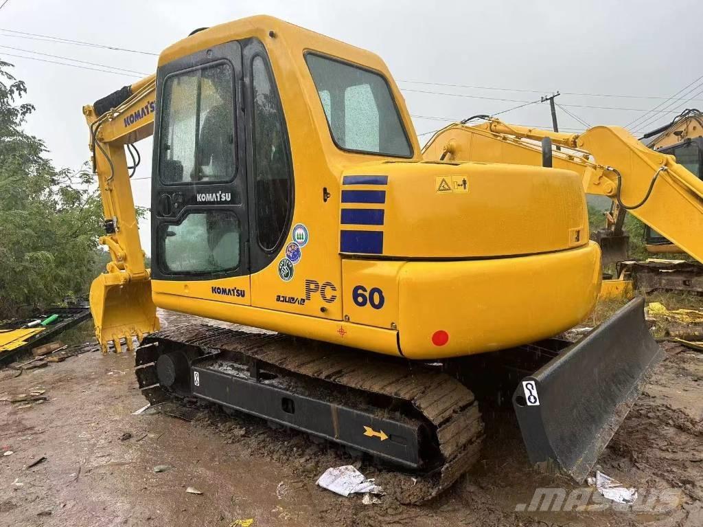 Komatsu PC 60 Mini ekskavatoriai < 7 t