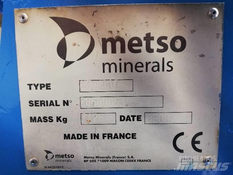 METSO NP1007 Trupintuvai