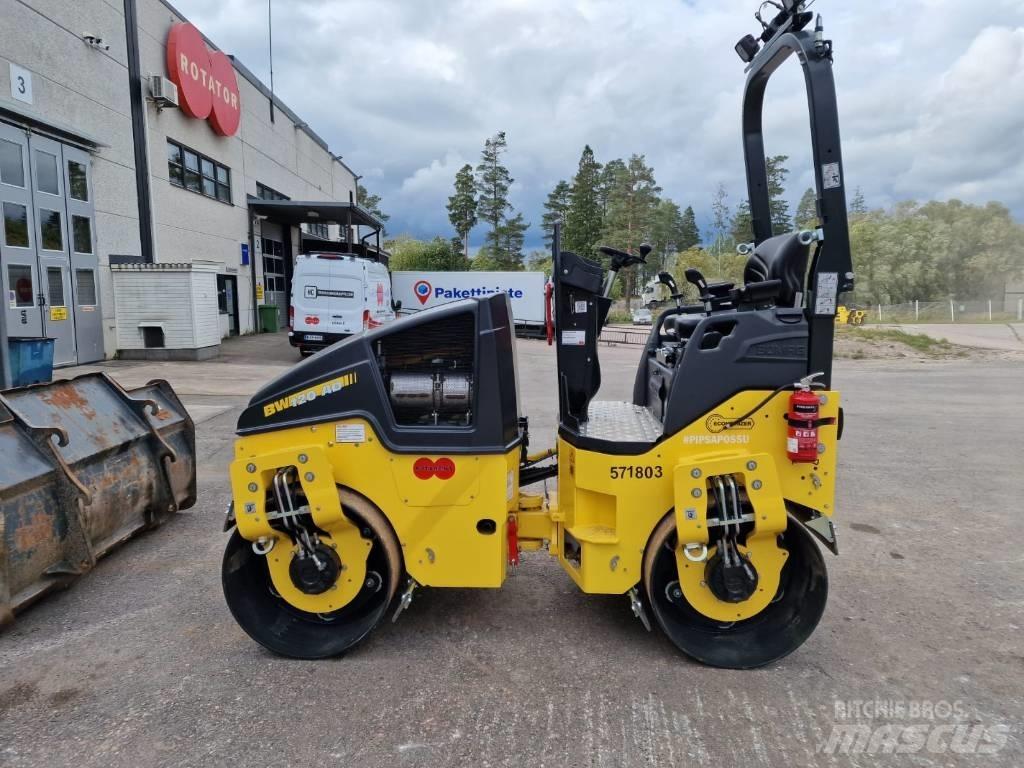 Bomag BW 120 AD-5 Porinių būgnų volai