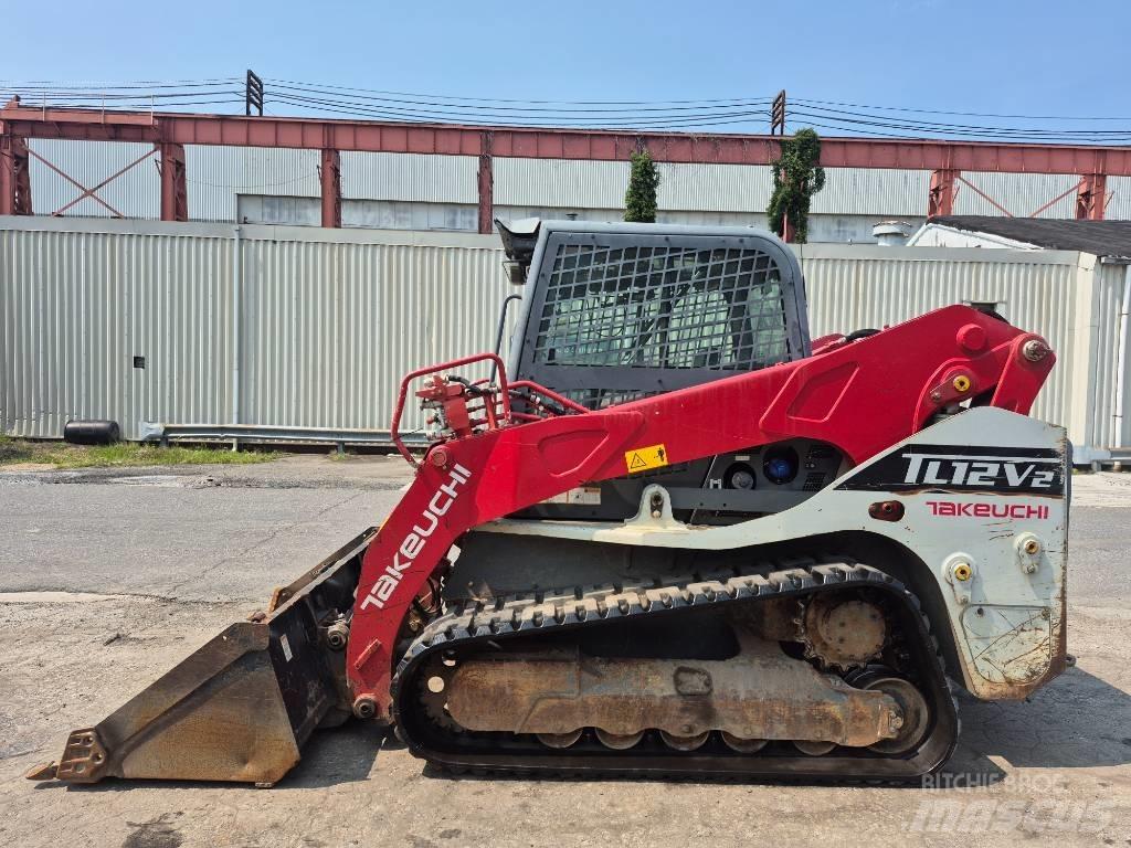 Takeuchi TL12 Krautuvai su šoniniu pasukimu