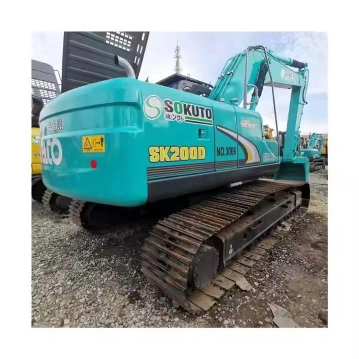 Kobelco SK 200 D Vikšriniai ekskavatoriai