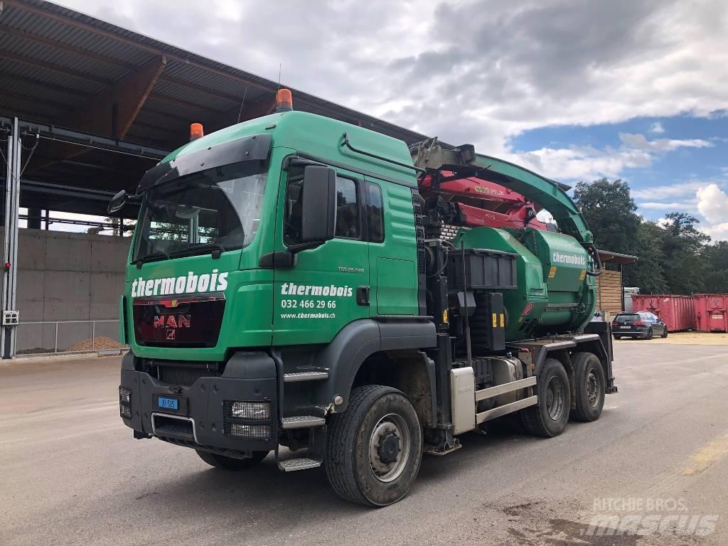 JENZ HEM 582 R-Truck Miško mulčeriai