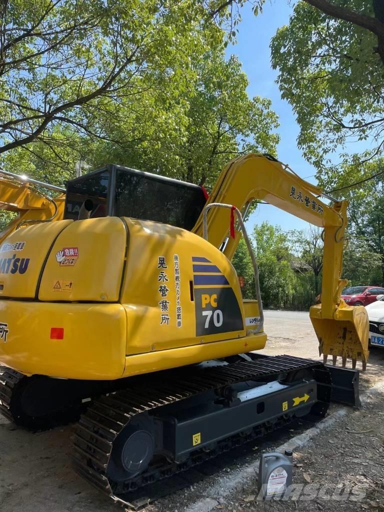 Komatsu PC70-8 Vidutinės galios ekskavatoriai 7-12 t