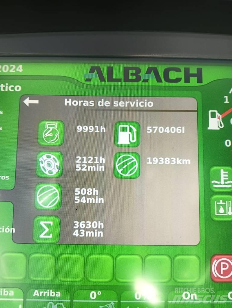 Albach Diamant 2000 Miško mulčeriai