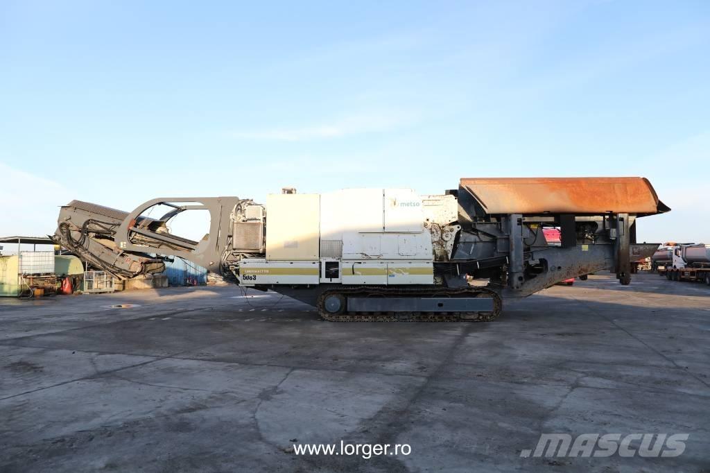 Metso LT 110 Mobilūs smulkintuvai