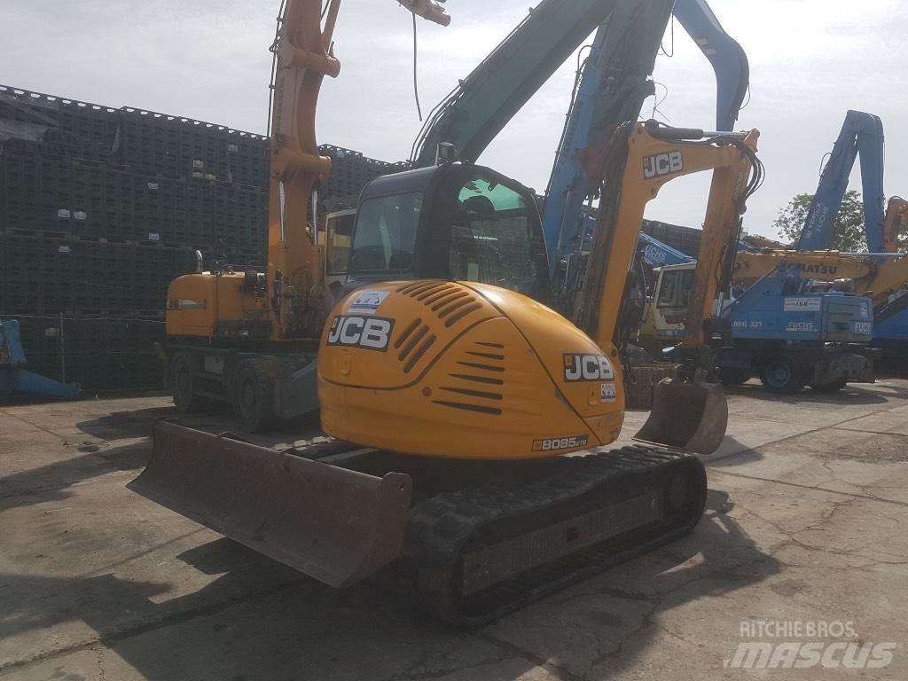 JCB 8085 ZTS Vidutinės galios ekskavatoriai 7-12 t