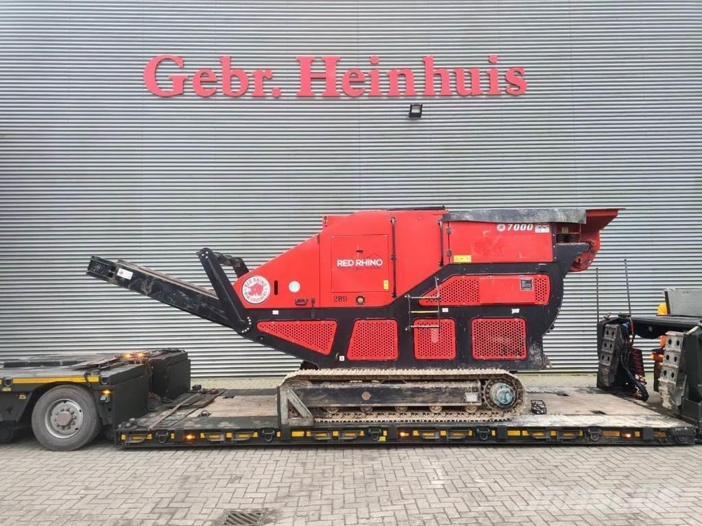 Red Rhino 7000 Mobilūs smulkintuvai