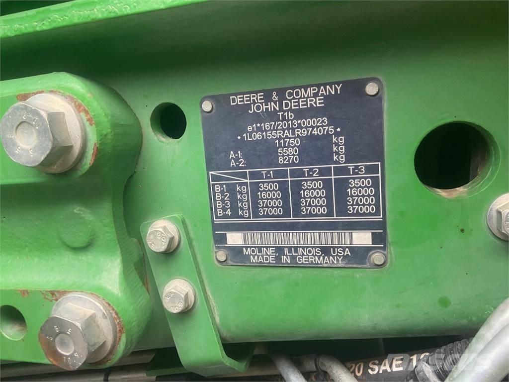 John Deere 6155R Traktoriai