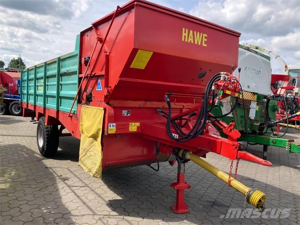 Hawe DWSTA10 Priėmimo bunkeriai, pūtimo įrenginiai ir keltuvai