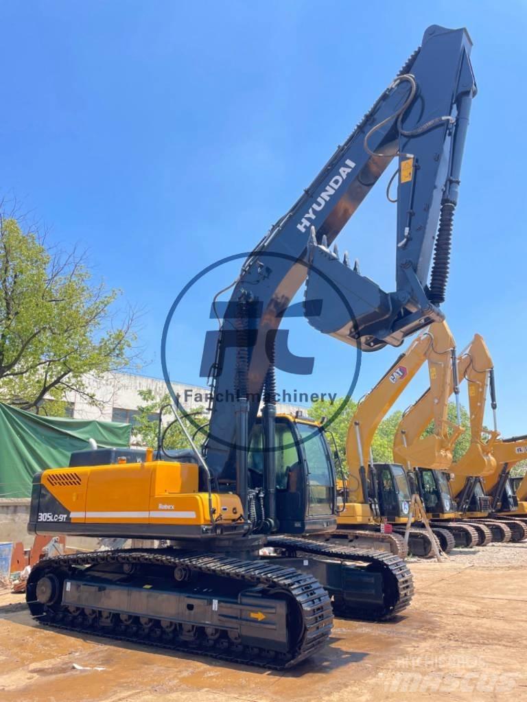 Hyundai 305LC-9T Vikšriniai ekskavatoriai