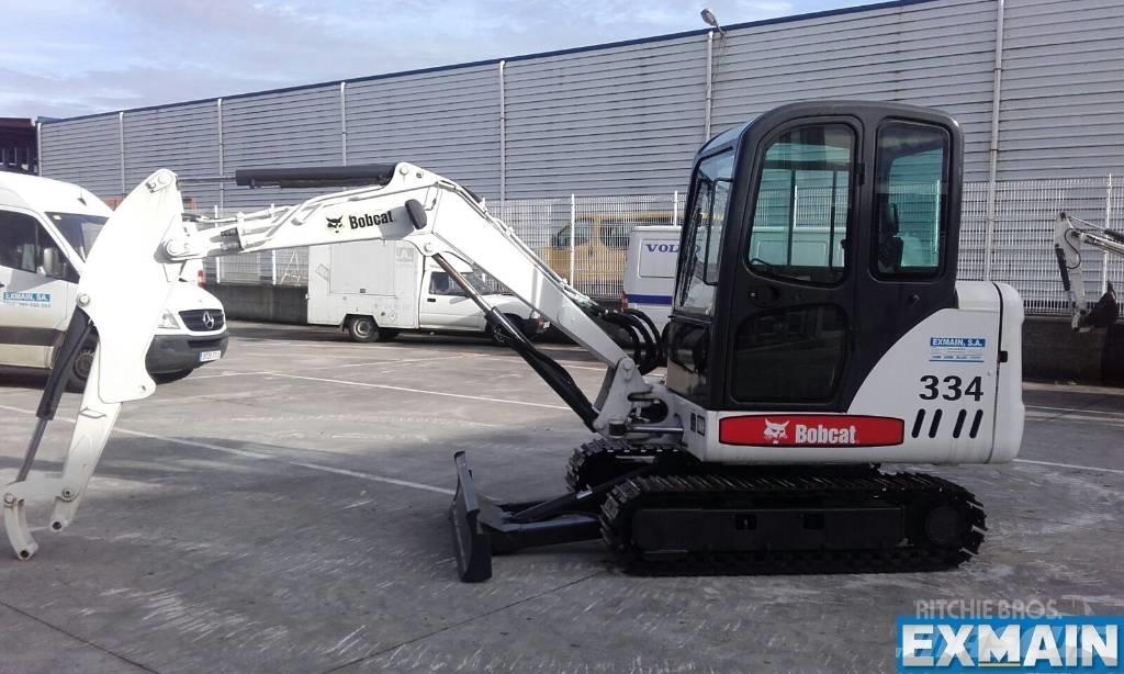 Bobcat 334 G Mini ekskavatoriai < 7 t