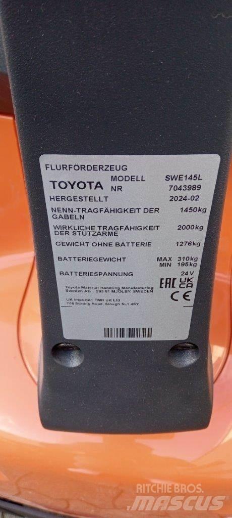 Toyota BT SWE145L Rankiniai vėžimėliai