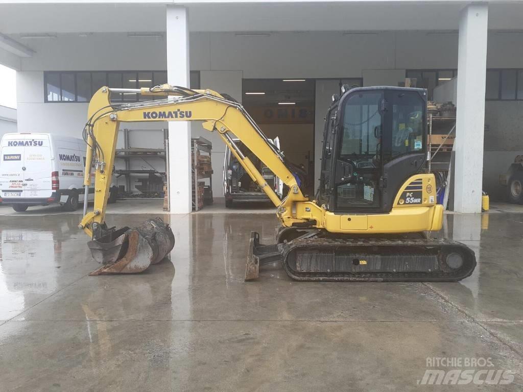 Komatsu PC 55 MR-5 Vikšriniai ekskavatoriai