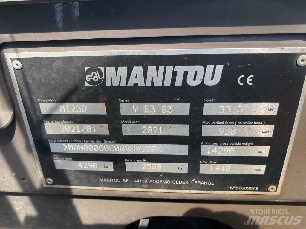 Manitou Mi25D Dyzeliniai krautuvai
