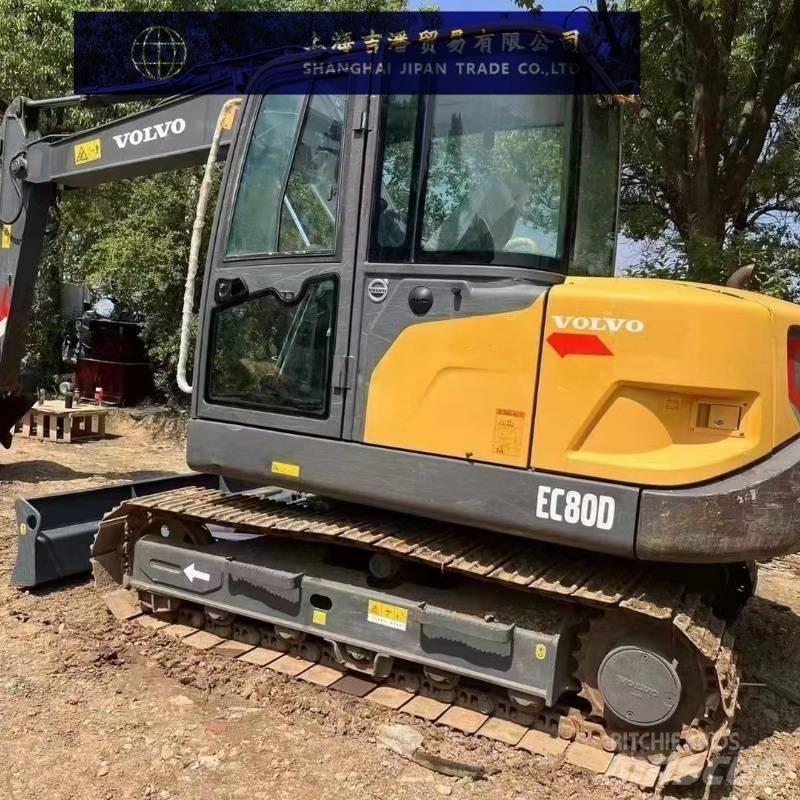 Volvo EC 80D Vikšriniai ekskavatoriai