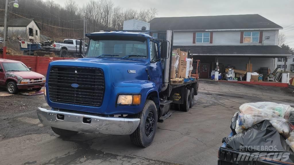 Ford F9000 Platformos/ Pakrovimas iš šono