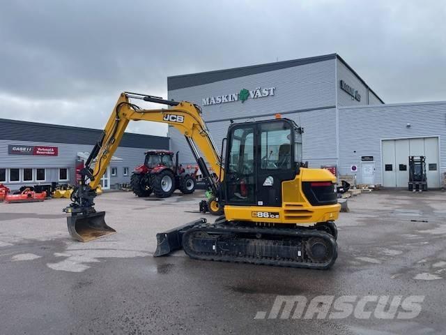 JCB 86 C-2 Vidutinės galios ekskavatoriai 7-12 t