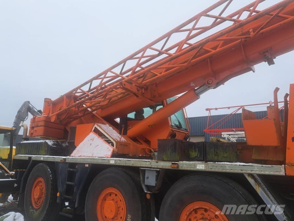 Tadano Faun RTF 40-3 Neapdoroto reljefo kranai