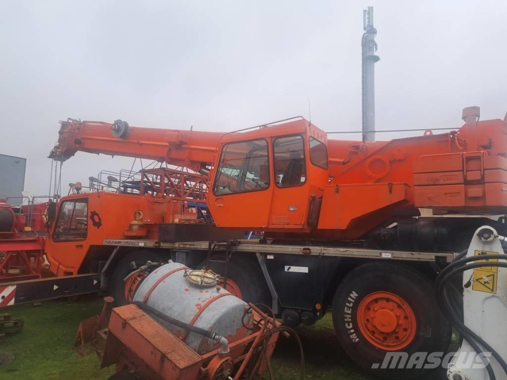 Tadano Faun RTF 40-3 Neapdoroto reljefo kranai