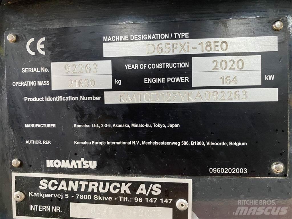 Komatsu D65PXI-18 Vikšriniai buldozeriai