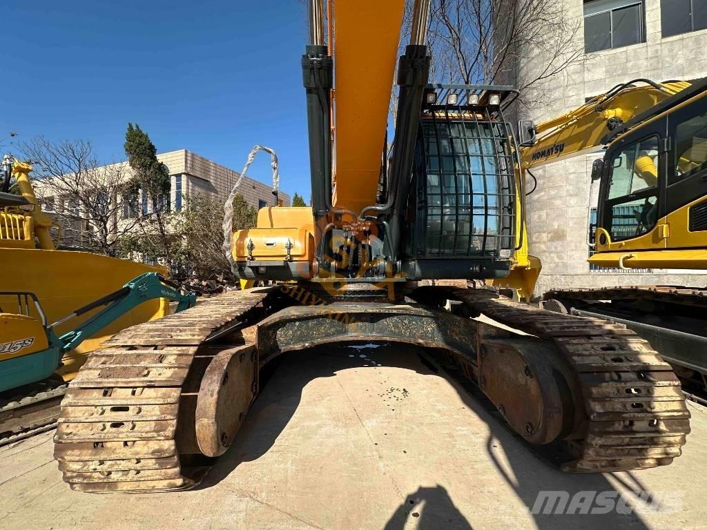 Hyundai Robex 520 VS Vikšriniai ekskavatoriai