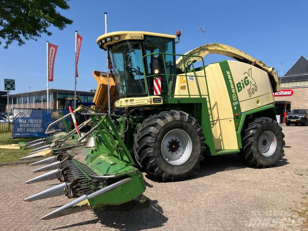 Krone Big X 500 Pašarų ruošimo technika