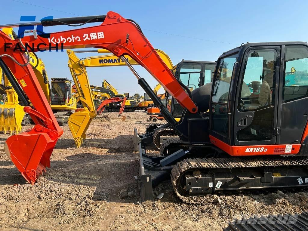 Kubota KX 183 Vikšriniai ekskavatoriai