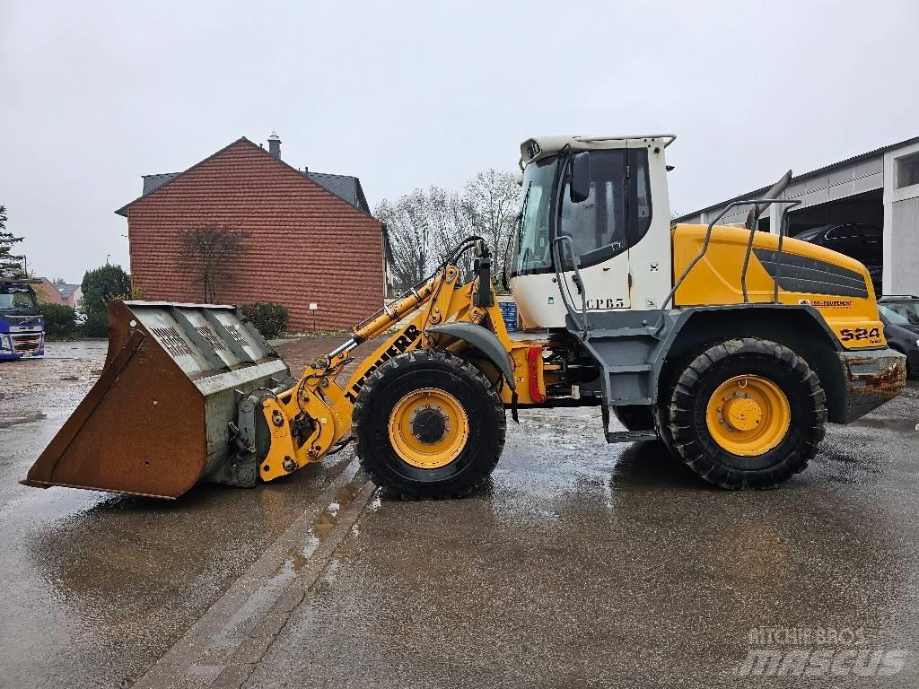 Liebherr L 524 Naudoti ratiniai krautuvai