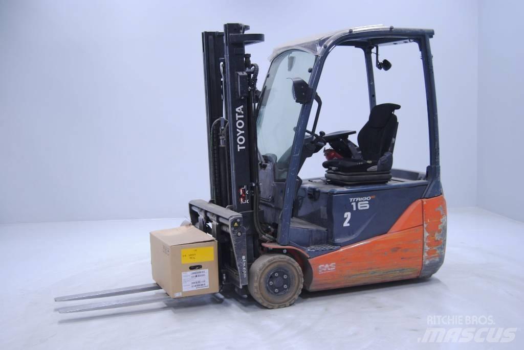 Toyota 8FBE16T Elektriniai šakiniai krautuvai
