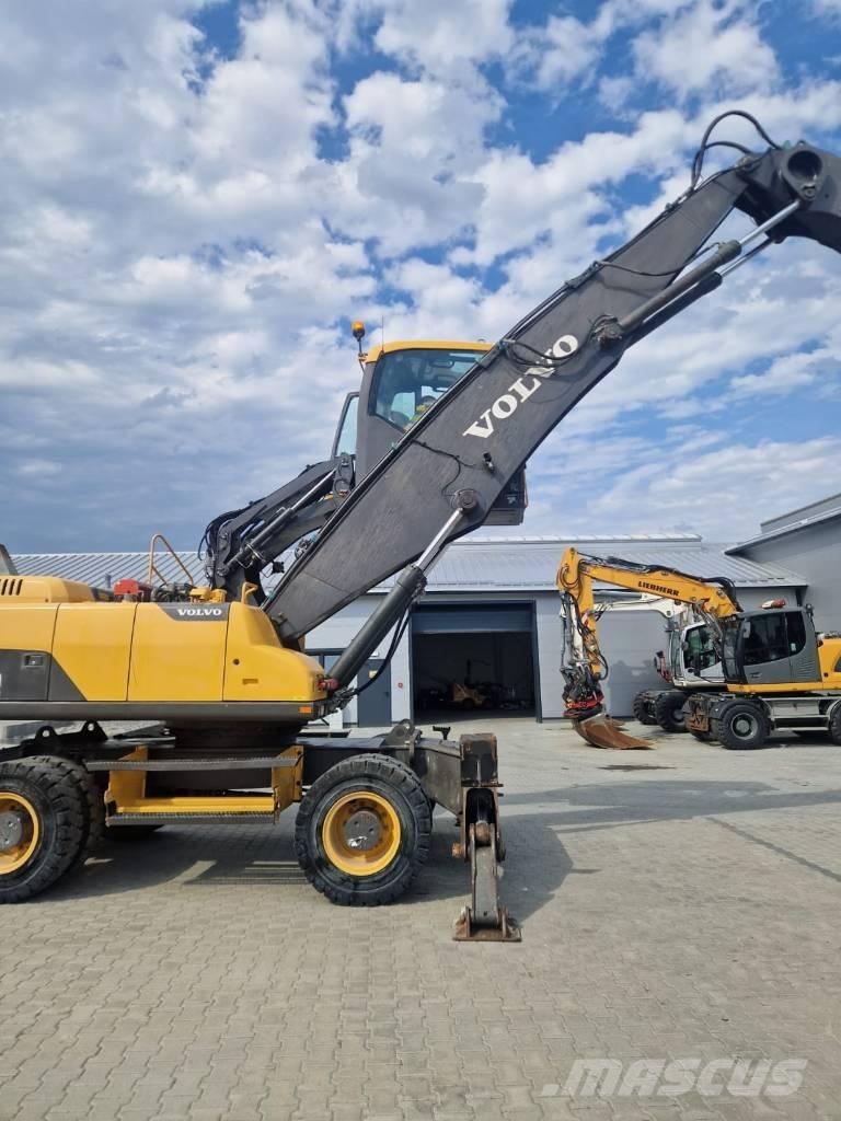 Volvo EW 210 D Atliekų / pramoniniai krautuvai