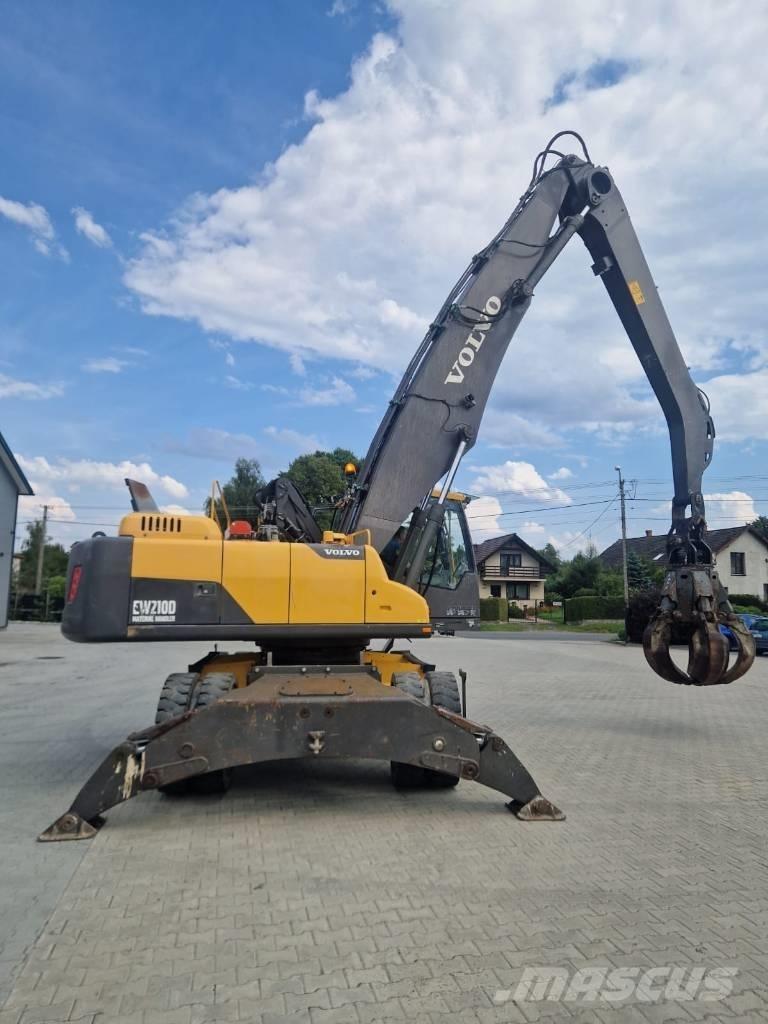 Volvo EW 210 D Atliekų / pramoniniai krautuvai