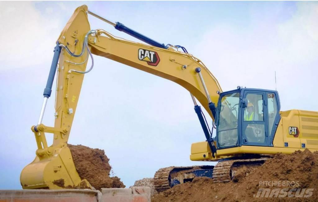 CAT 320 UTHYRES Vikšriniai ekskavatoriai