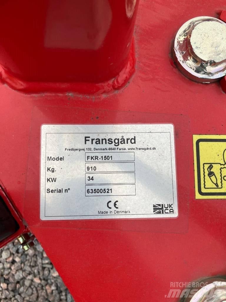 Fransgård FKR1501 Ganyklų šienapjovės / rėžtuvės