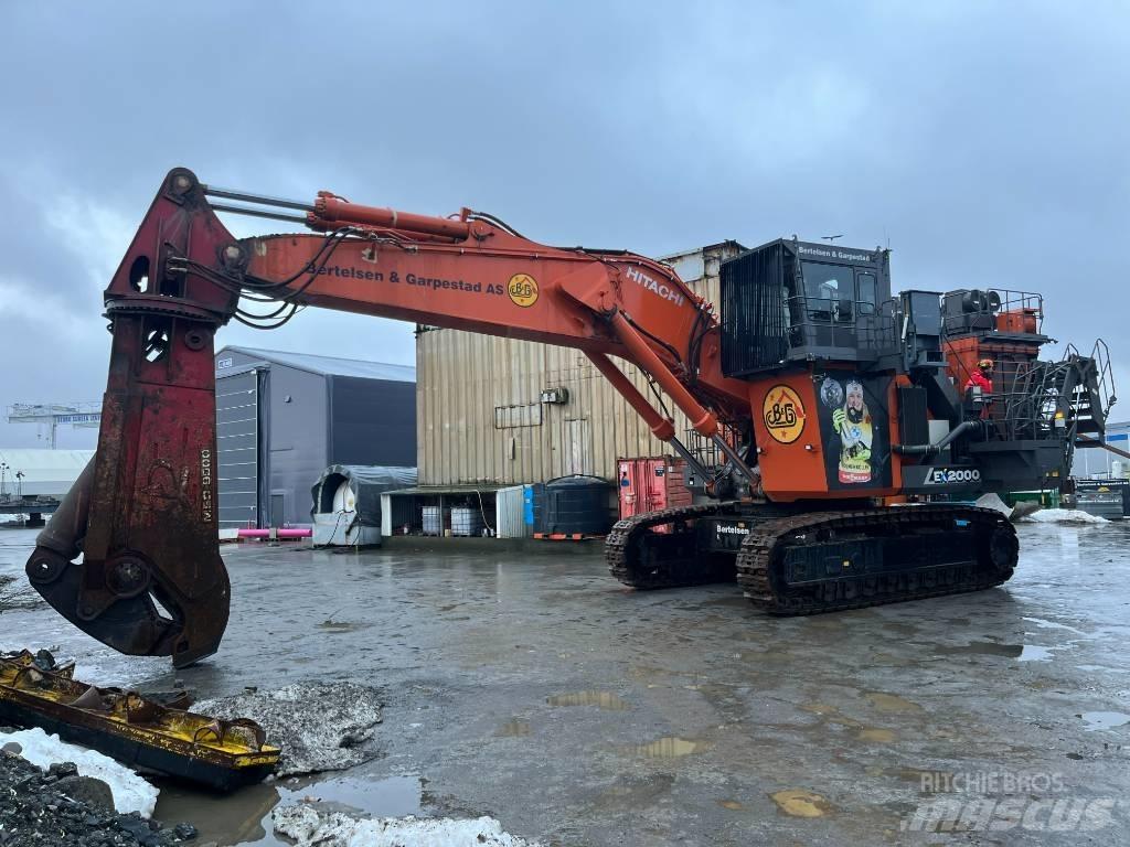 Hitachi EX2000-7BBH Griovimo ekskavatoriai