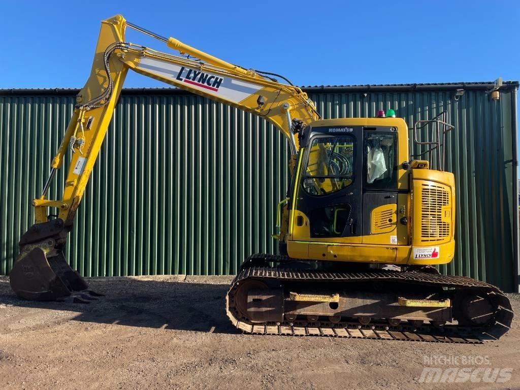 Komatsu PC 138 Vikšriniai ekskavatoriai