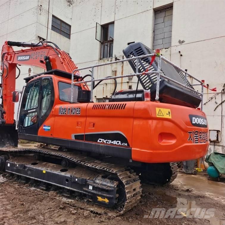Doosan DX 340 LC Vikšriniai ekskavatoriai