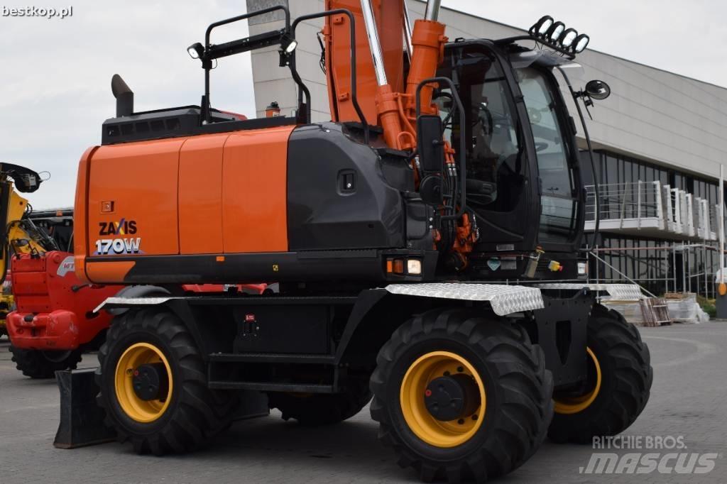Hitachi ZX170 W-6 Ratiniai ekskavatoriai