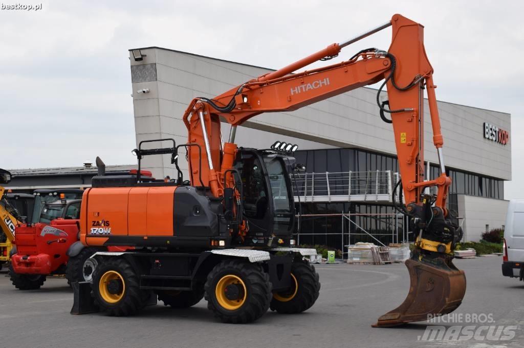 Hitachi ZX170 W-6 Ratiniai ekskavatoriai