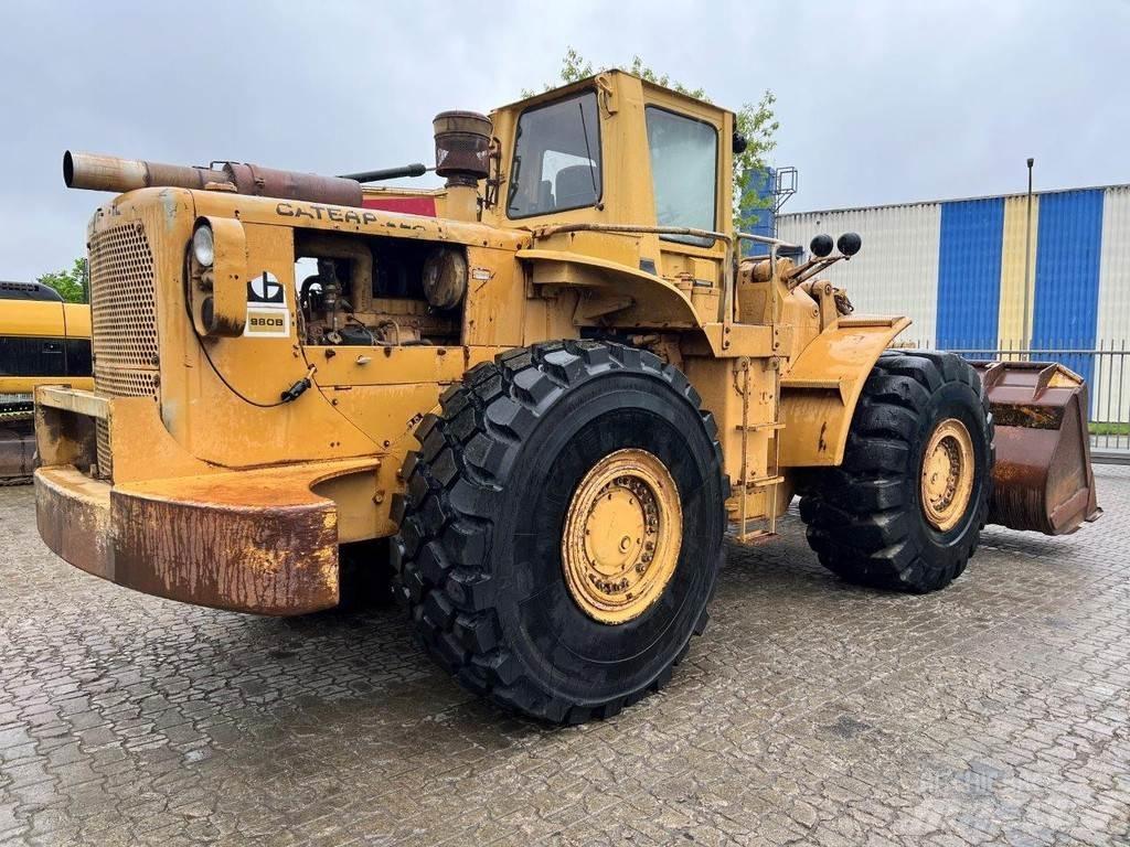 CAT 980B NVT Naudoti ratiniai krautuvai
