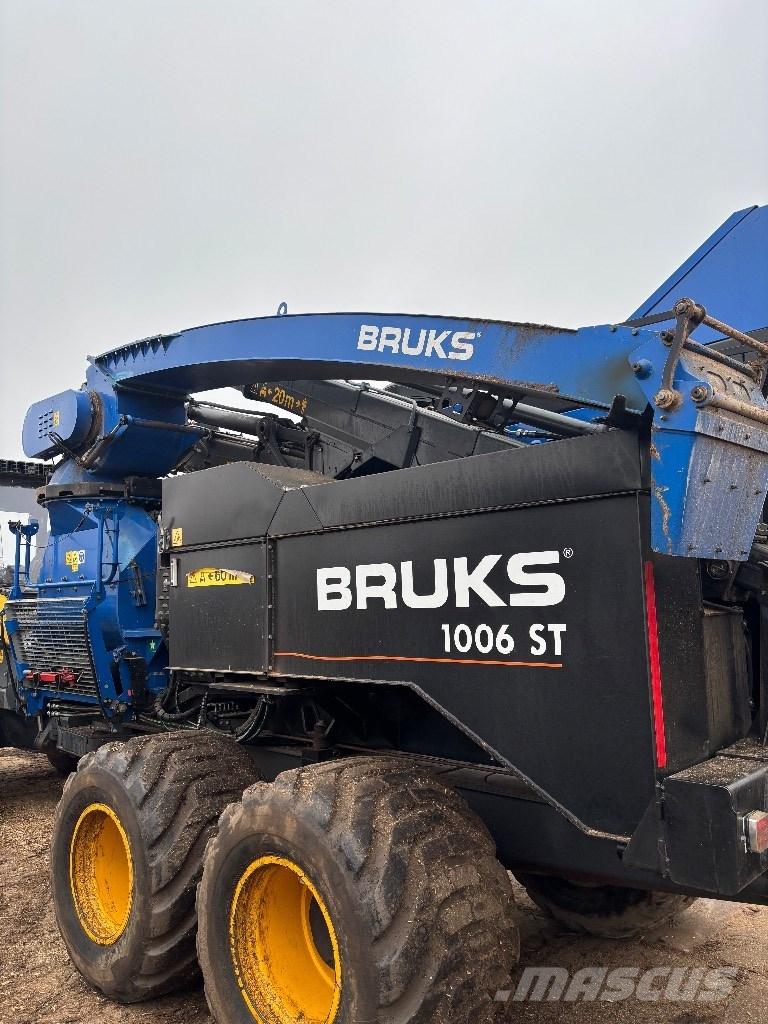 Bruks 1006 Medienos smulkintuvai