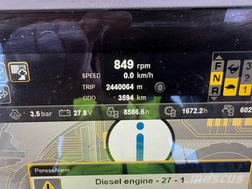 Ponsse Scorpion King Miško technika (Harvesteriai)