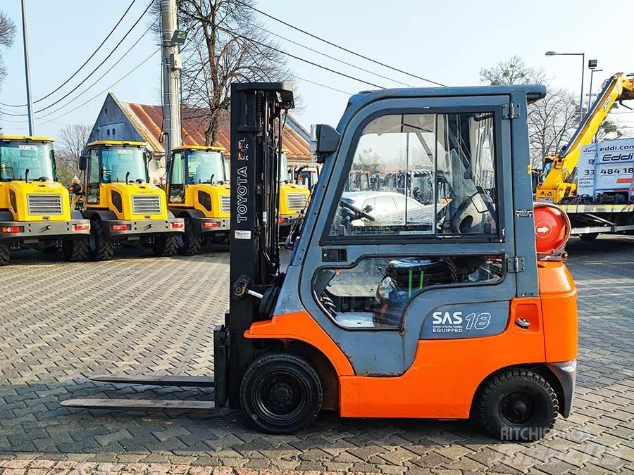Toyota 42-7FGF18 LPG (dujiniai) krautuvai