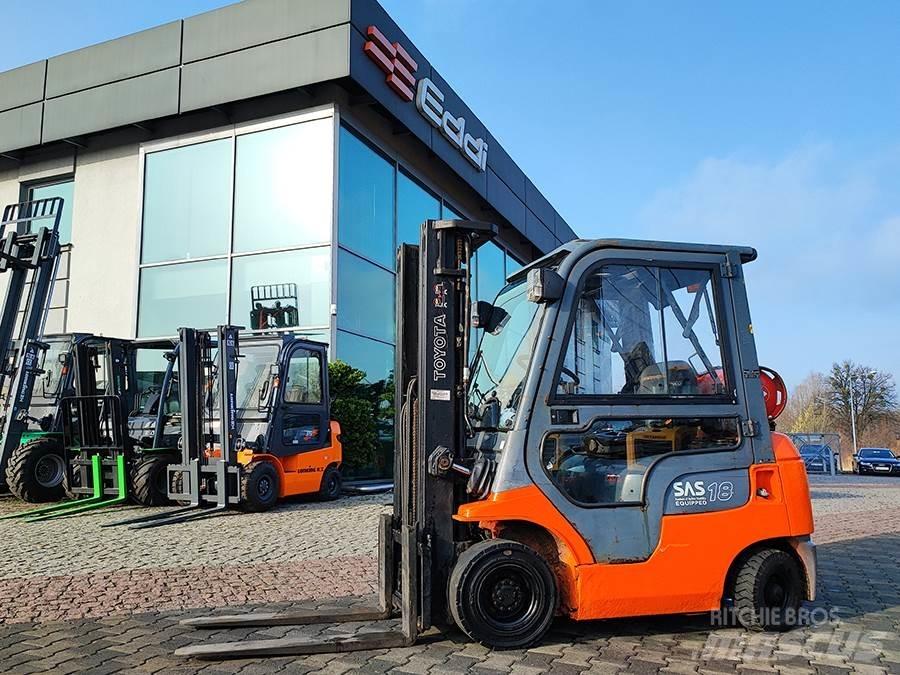 Toyota 42-7FGF18 LPG (dujiniai) krautuvai