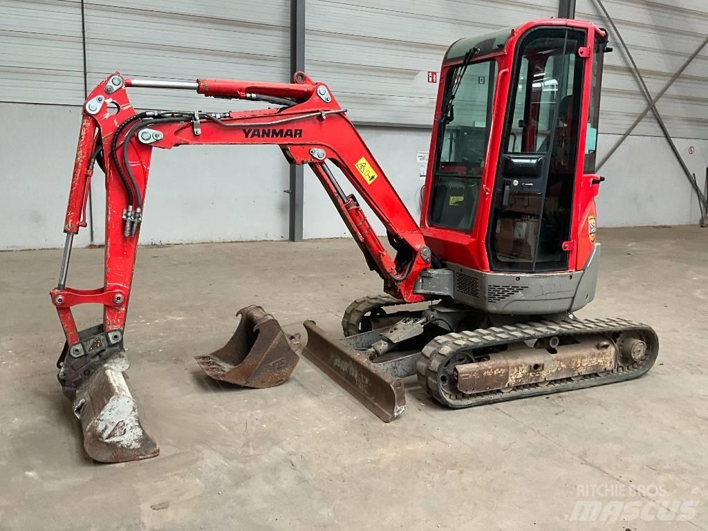 Yanmar Vio 25-4 Mini ekskavatoriai < 7 t