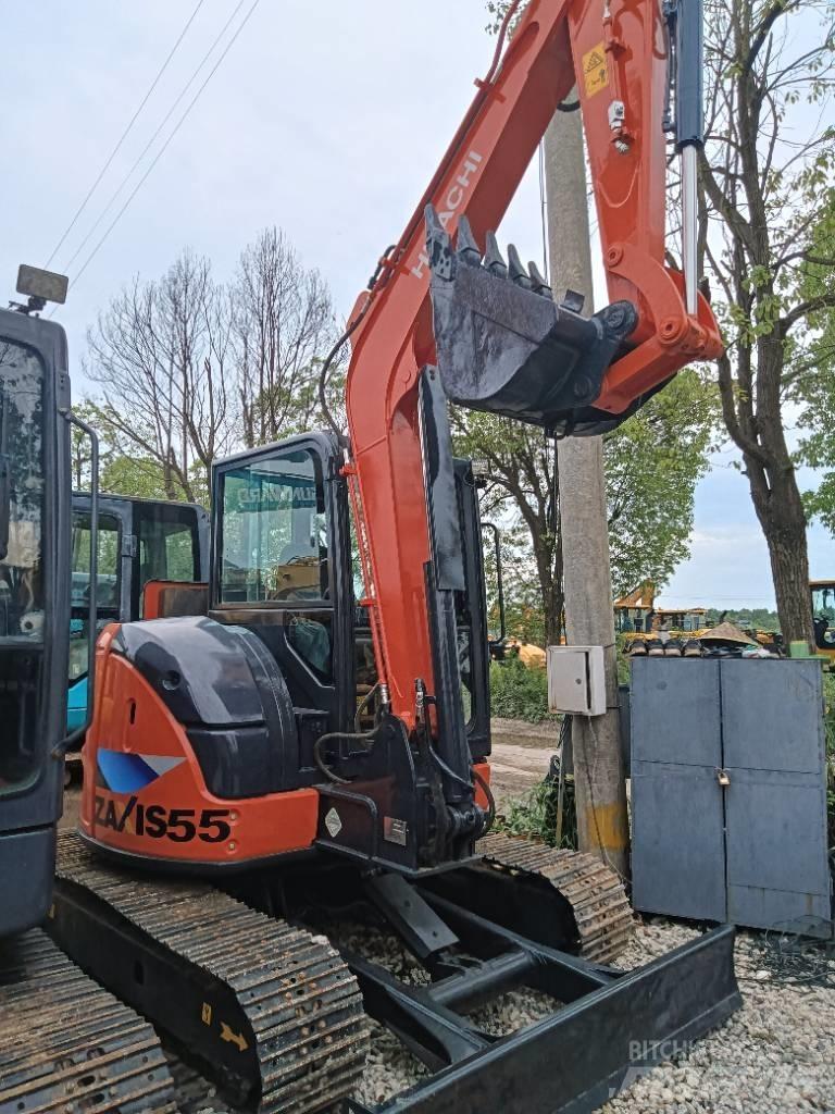 Hitachi ZX55 Mini ekskavatoriai < 7 t